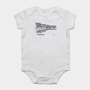 Florence Italy Baby Bodysuit